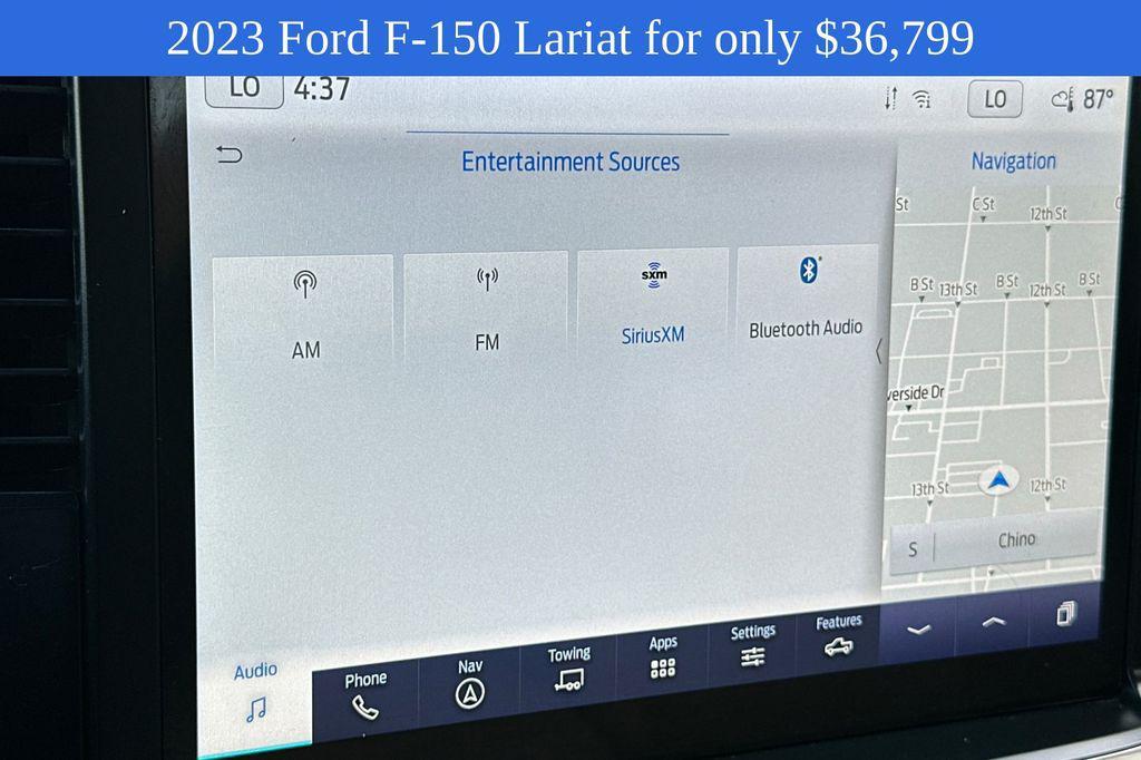 used 2023 Ford F-150 car, priced at $36,799