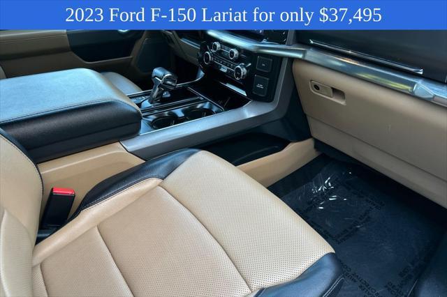 used 2023 Ford F-150 car, priced at $37,495