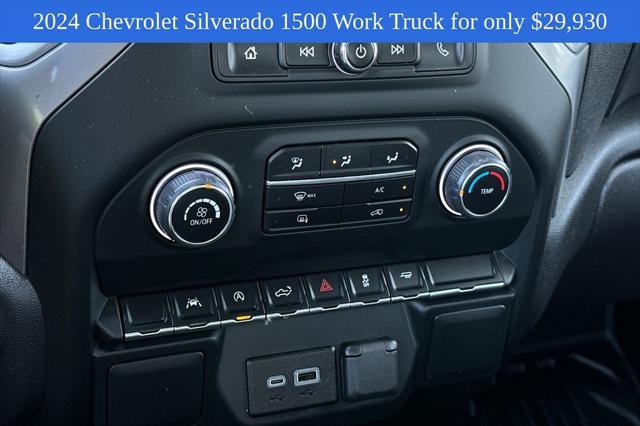 used 2024 Chevrolet Silverado 1500 car, priced at $29,930