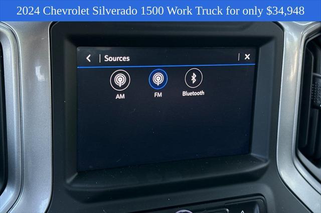 used 2024 Chevrolet Silverado 1500 car, priced at $34,948