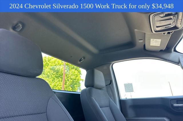 used 2024 Chevrolet Silverado 1500 car, priced at $34,948