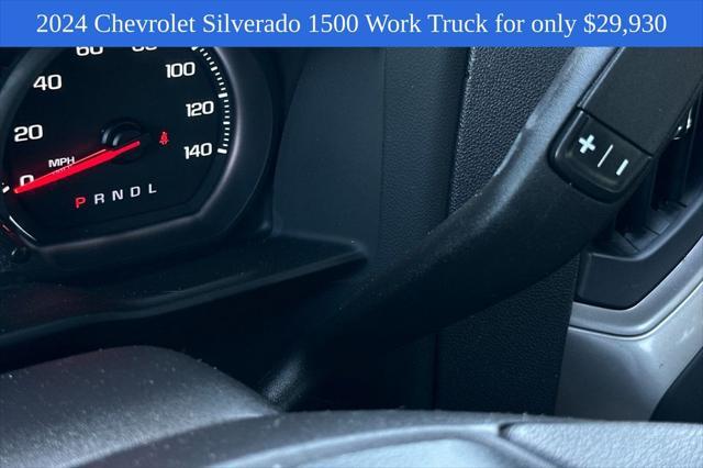 used 2024 Chevrolet Silverado 1500 car, priced at $29,930