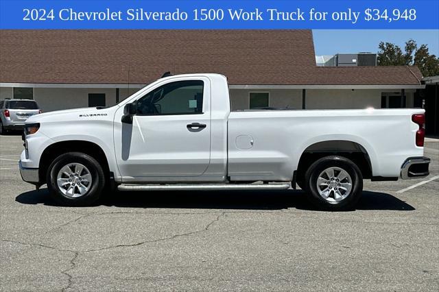 used 2024 Chevrolet Silverado 1500 car, priced at $34,948