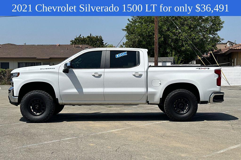 used 2021 Chevrolet Silverado 1500 car, priced at $36,491