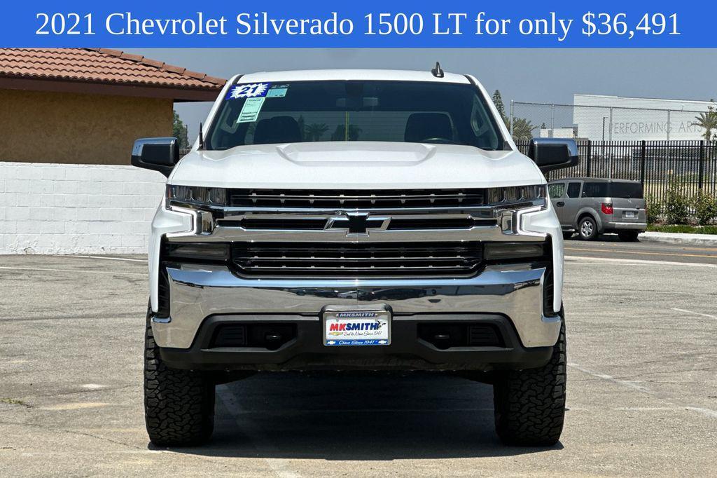 used 2021 Chevrolet Silverado 1500 car, priced at $36,491