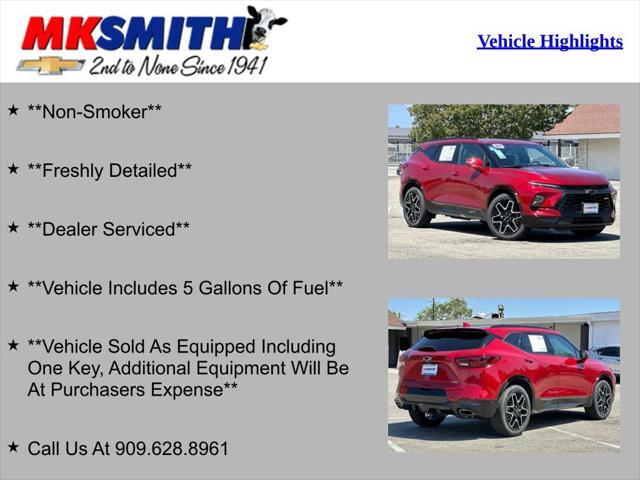 used 2023 Chevrolet Blazer car, priced at $39,995