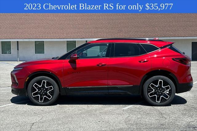 used 2023 Chevrolet Blazer car, priced at $35,977