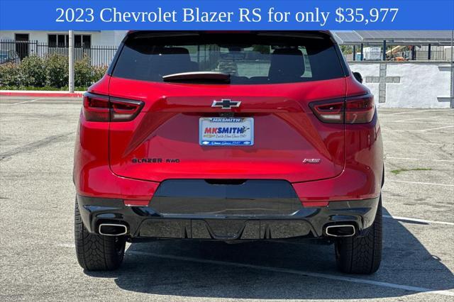 used 2023 Chevrolet Blazer car, priced at $35,977