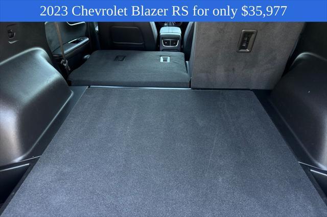 used 2023 Chevrolet Blazer car, priced at $35,977