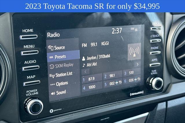 used 2023 Toyota Tacoma car, priced at $34,995