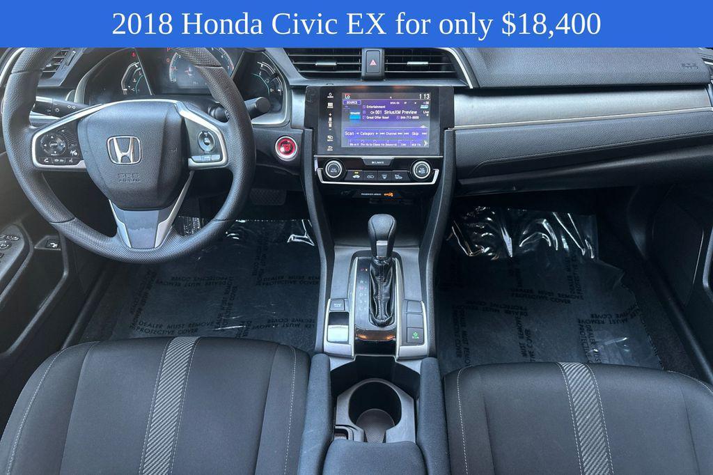 used 2018 Honda Civic car, priced at $18,400