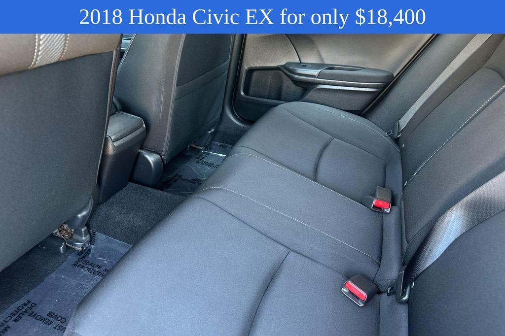 used 2018 Honda Civic car, priced at $18,400