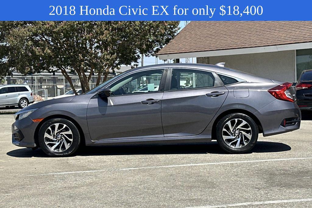used 2018 Honda Civic car, priced at $18,400