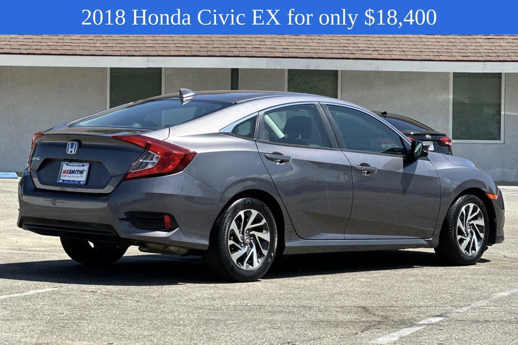 used 2018 Honda Civic car, priced at $18,400