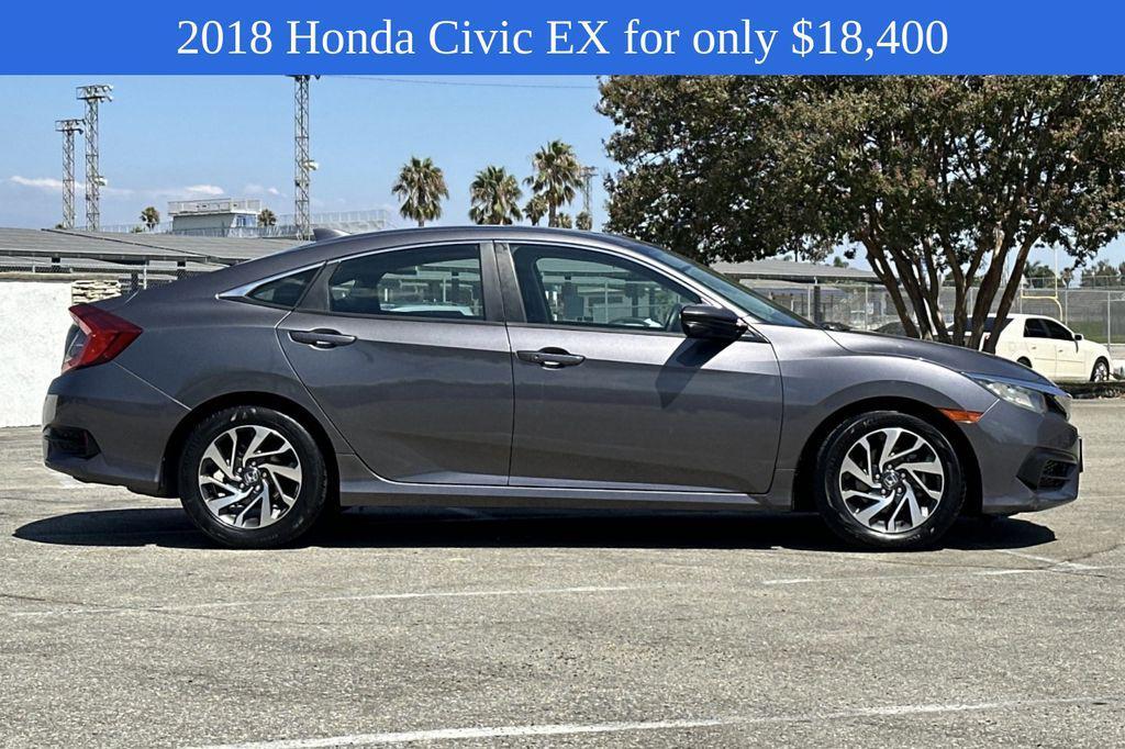 used 2018 Honda Civic car, priced at $18,400