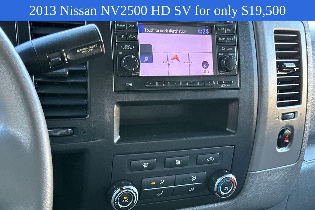 used 2013 Nissan NV Cargo NV2500 HD car, priced at $19,500