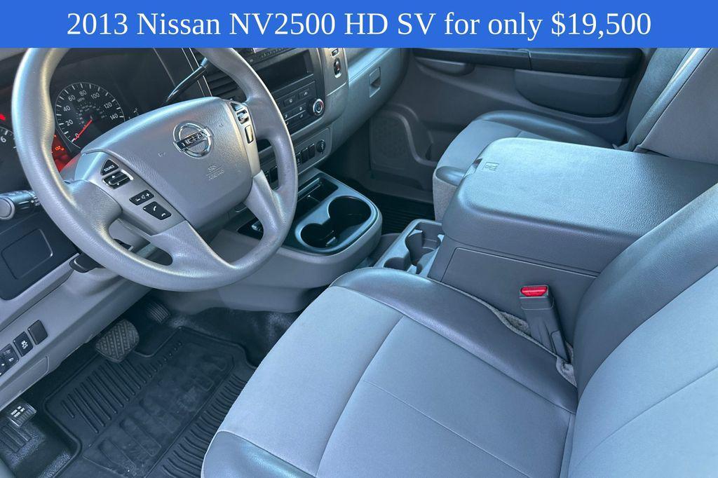 used 2013 Nissan NV Cargo NV2500 HD car, priced at $19,500