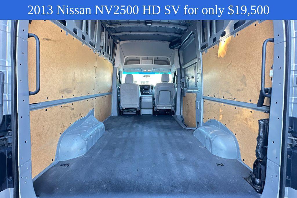 used 2013 Nissan NV Cargo NV2500 HD car, priced at $19,500