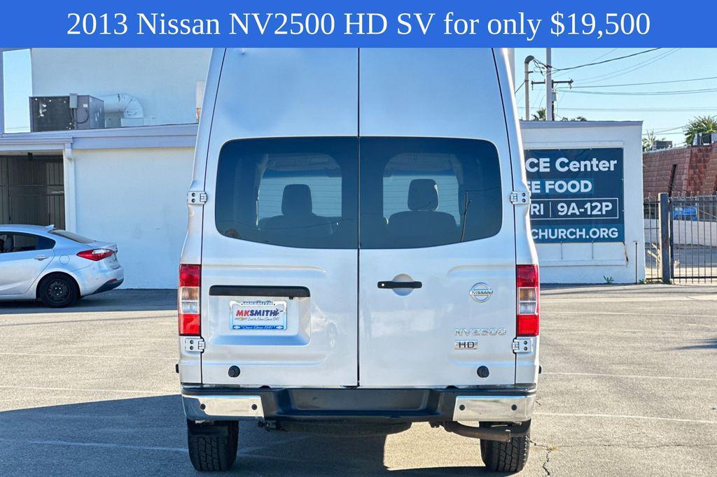 used 2013 Nissan NV Cargo NV2500 HD car, priced at $19,500