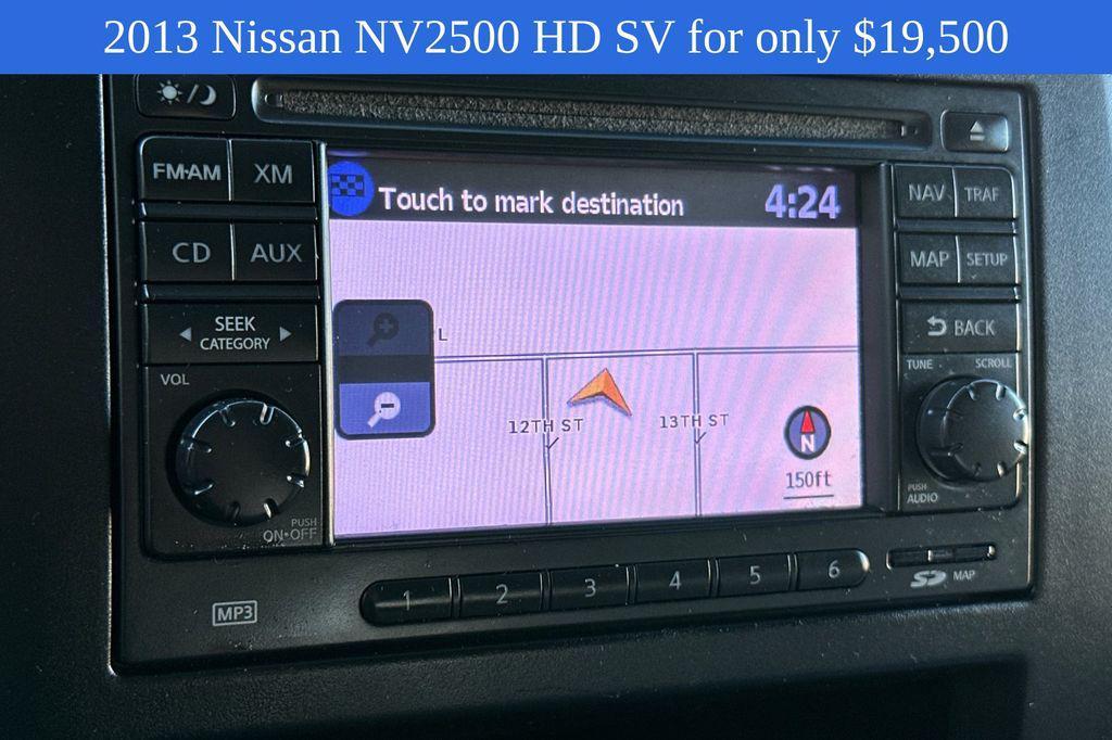 used 2013 Nissan NV Cargo NV2500 HD car, priced at $19,500