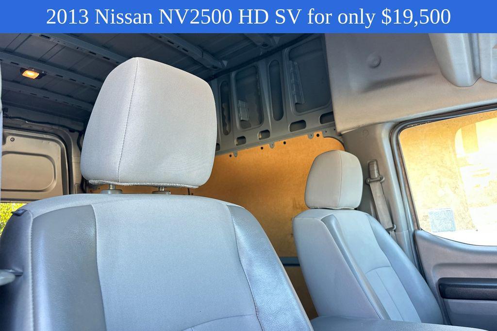 used 2013 Nissan NV Cargo NV2500 HD car, priced at $19,500