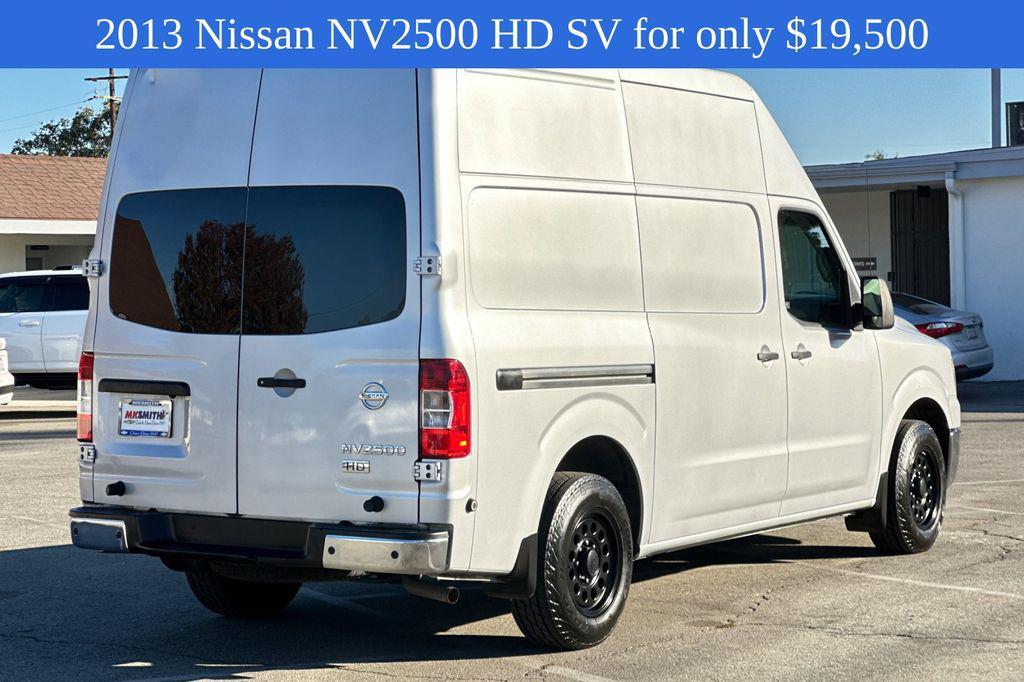 used 2013 Nissan NV Cargo NV2500 HD car, priced at $19,500