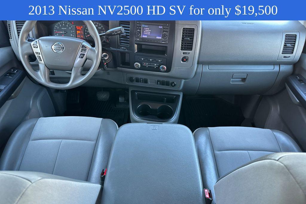 used 2013 Nissan NV Cargo NV2500 HD car, priced at $19,500