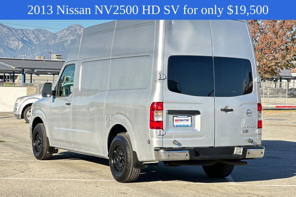 used 2013 Nissan NV Cargo NV2500 HD car, priced at $19,500