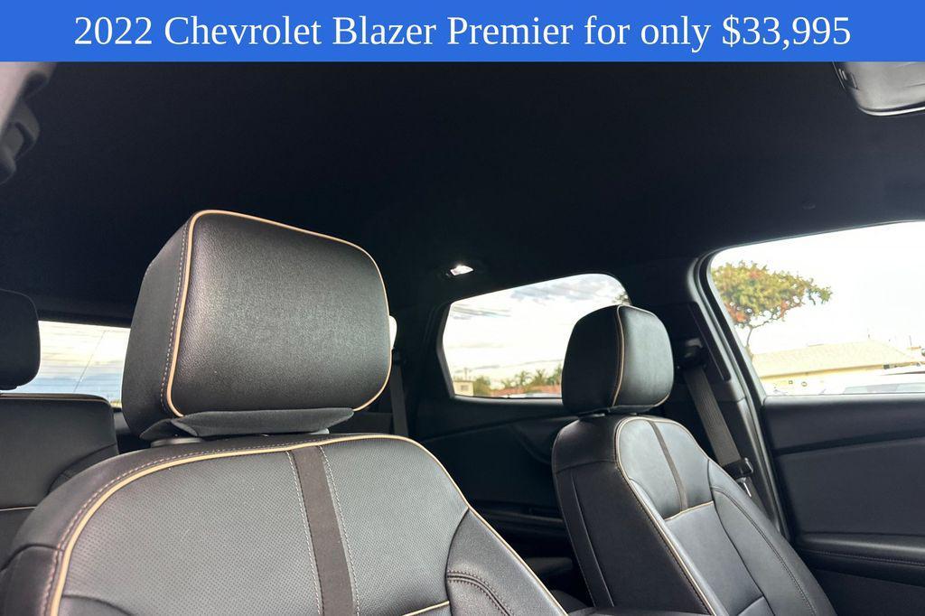 used 2022 Chevrolet Blazer car, priced at $33,995