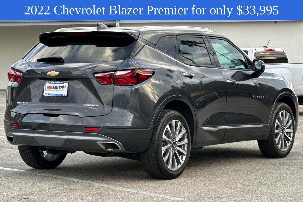 used 2022 Chevrolet Blazer car, priced at $33,995
