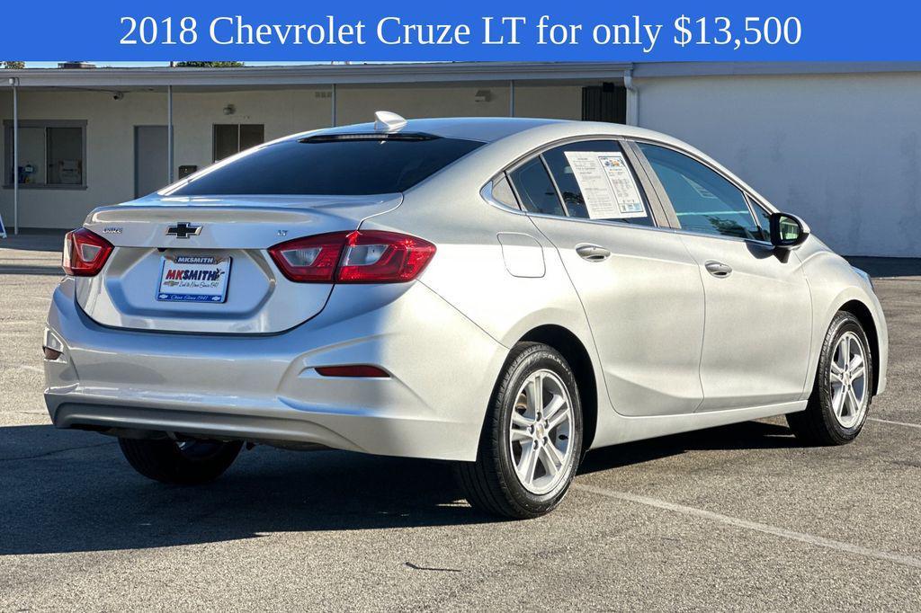 used 2018 Chevrolet Cruze car, priced at $13,500