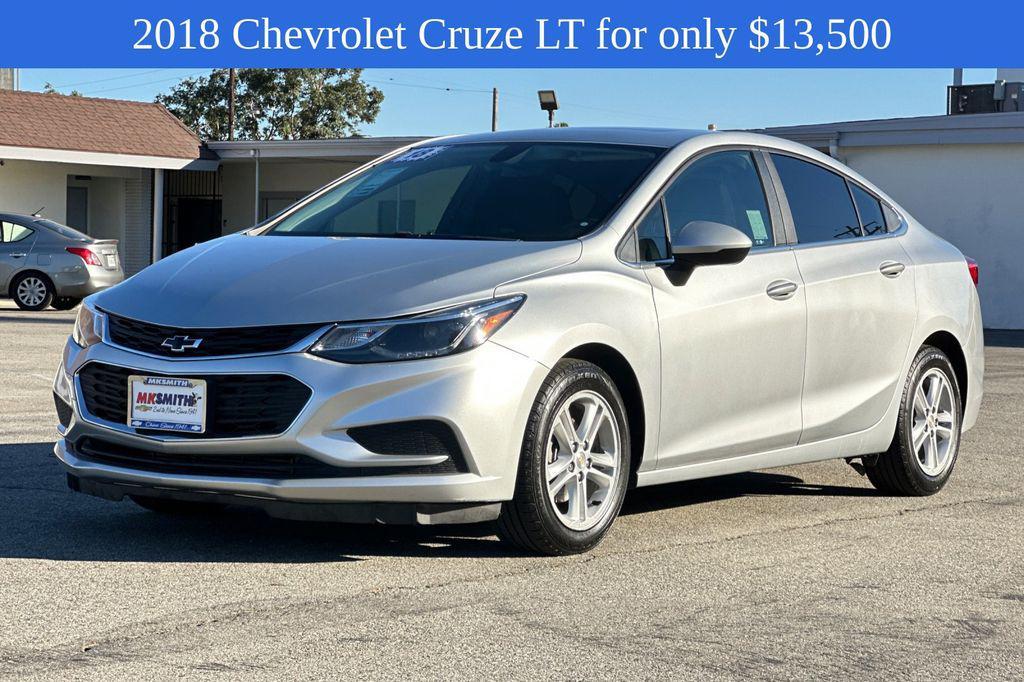 used 2018 Chevrolet Cruze car, priced at $13,500