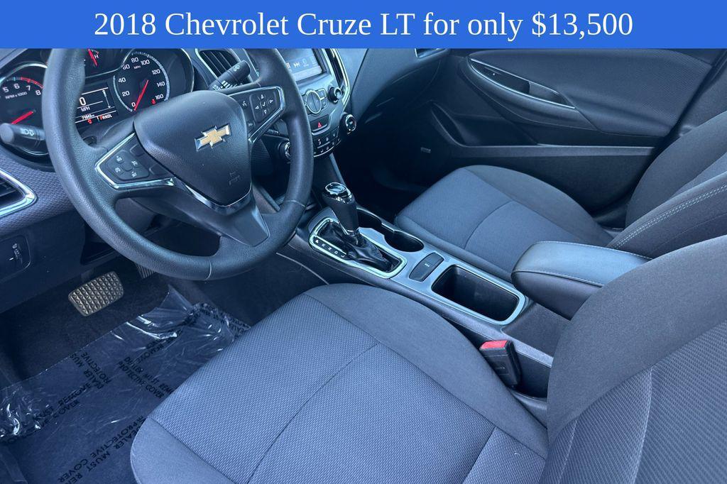 used 2018 Chevrolet Cruze car, priced at $13,500