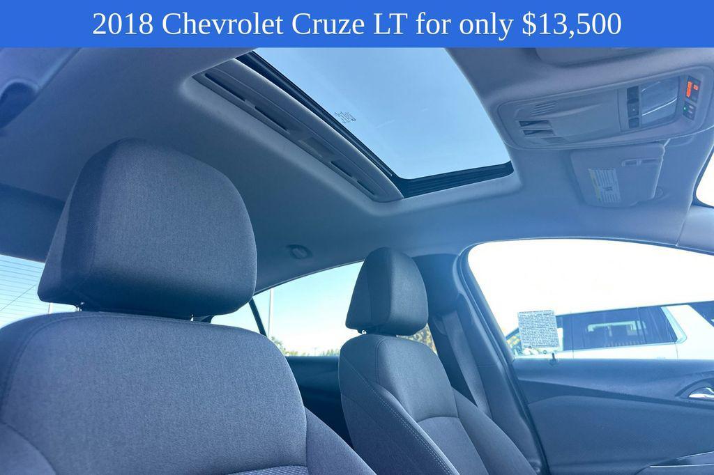 used 2018 Chevrolet Cruze car, priced at $13,500
