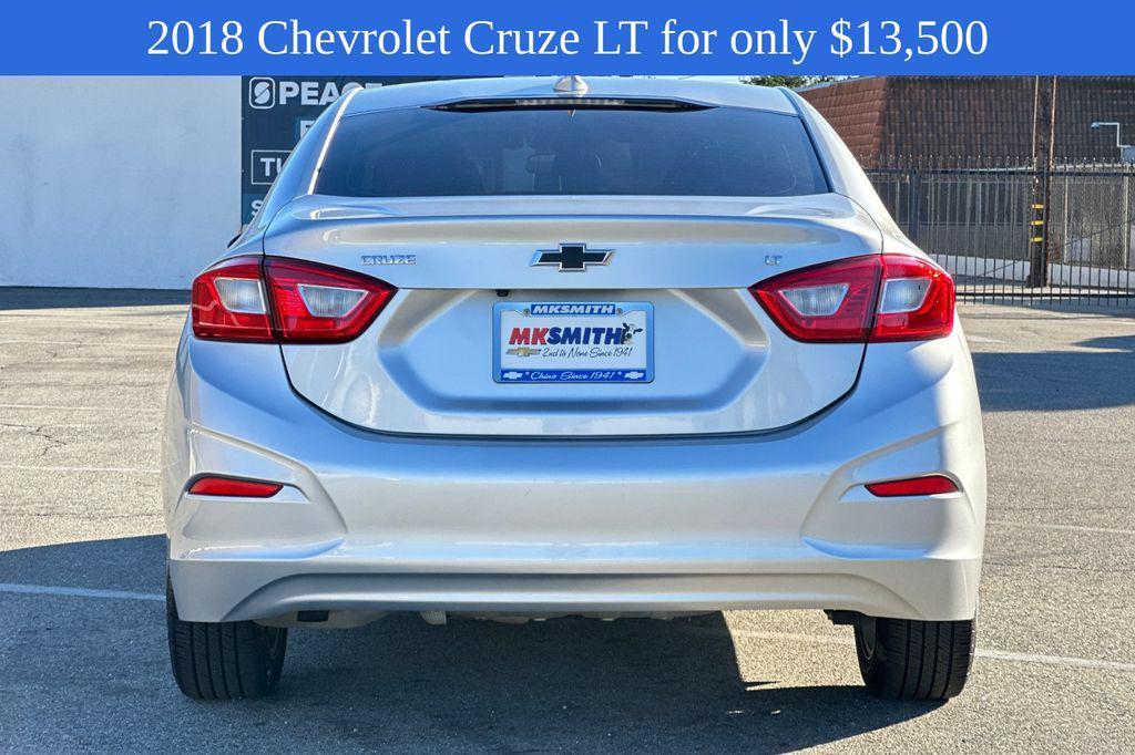 used 2018 Chevrolet Cruze car, priced at $13,500