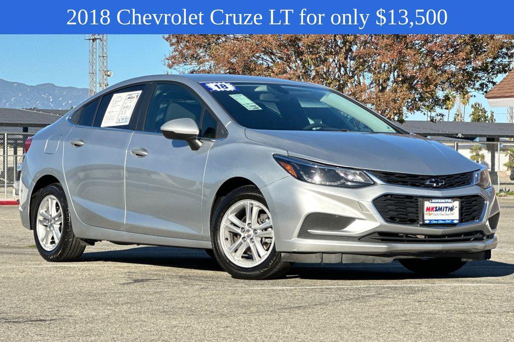 used 2018 Chevrolet Cruze car, priced at $13,500