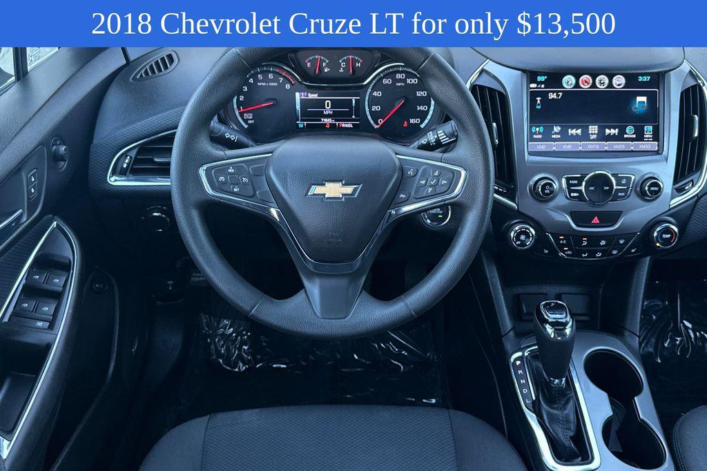 used 2018 Chevrolet Cruze car, priced at $13,500