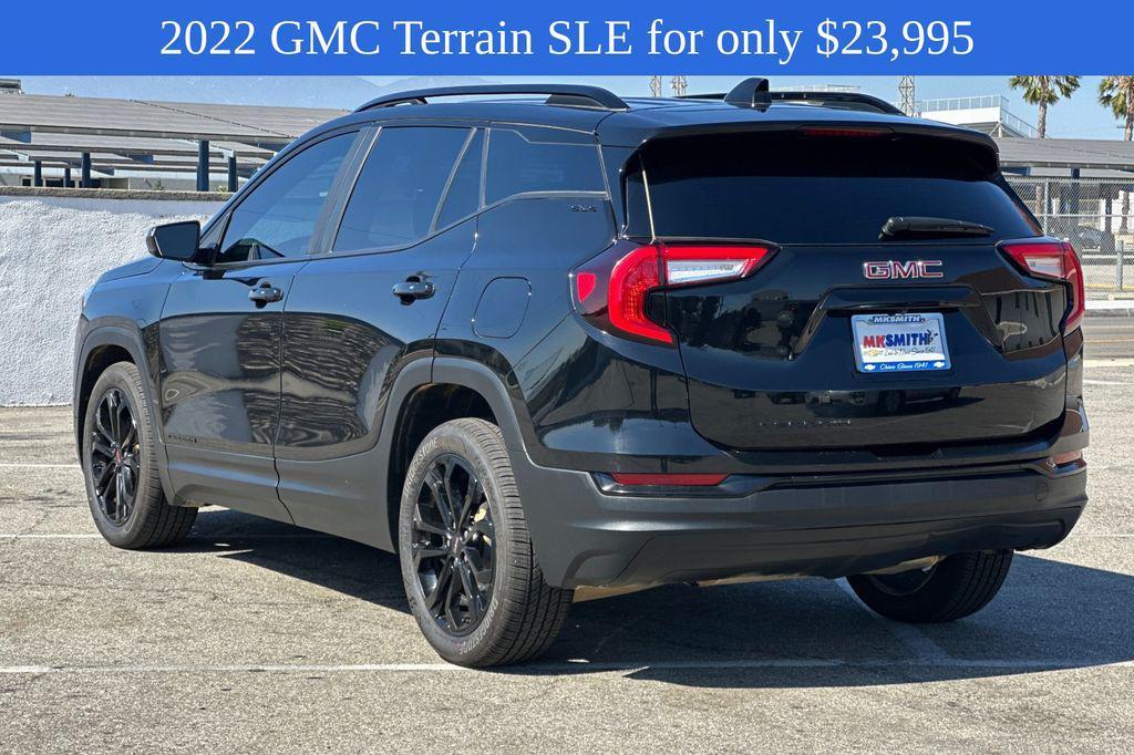 used 2022 GMC Terrain car, priced at $23,995