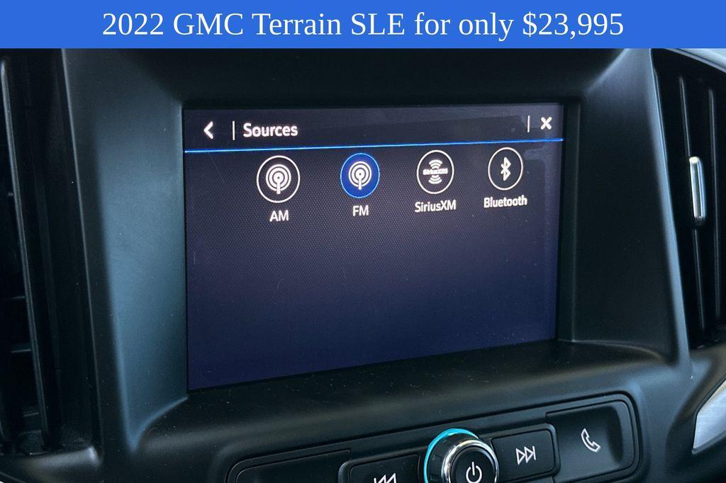 used 2022 GMC Terrain car, priced at $23,995