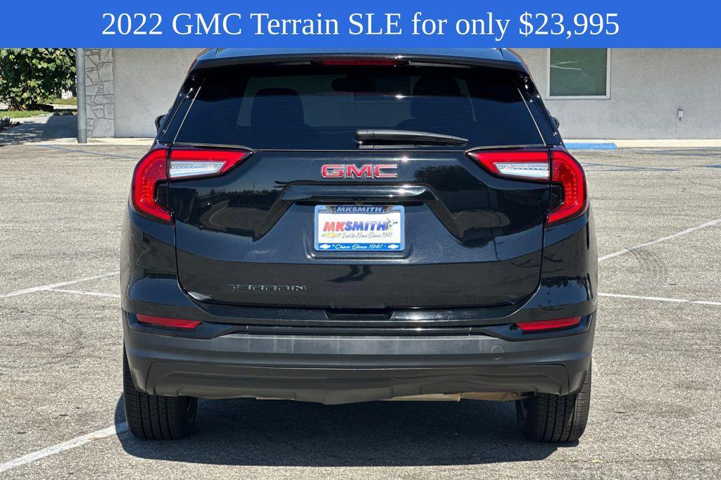 used 2022 GMC Terrain car, priced at $23,995