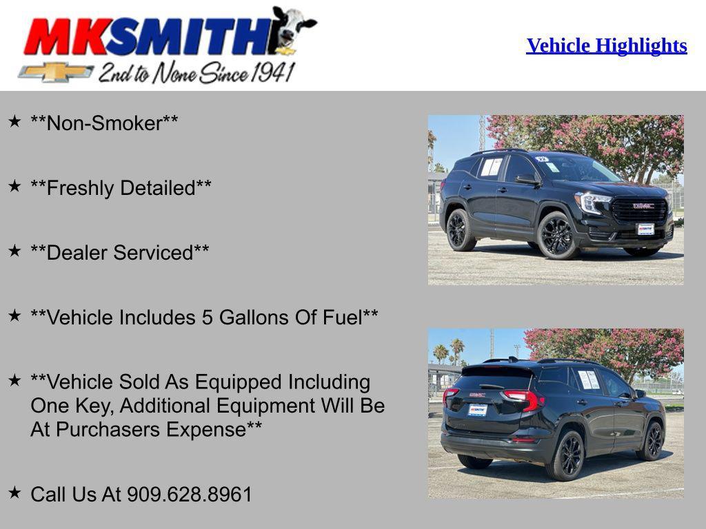 used 2022 GMC Terrain car, priced at $23,995