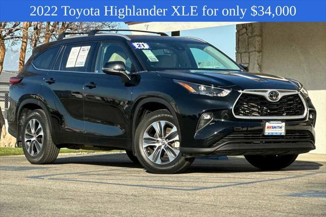 used 2022 Toyota Highlander car, priced at $34,000