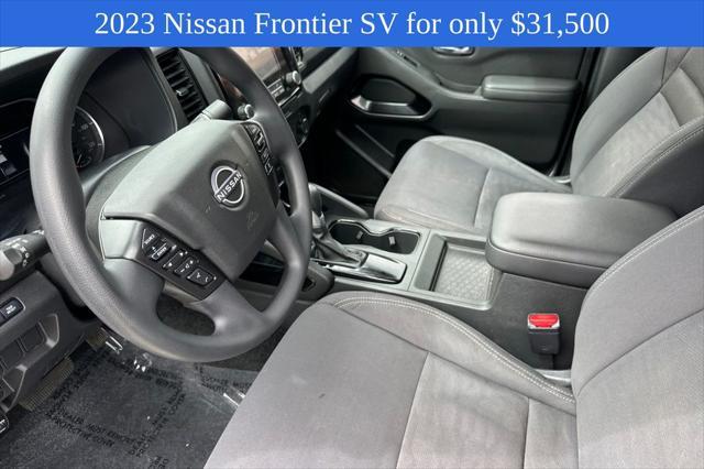 used 2023 Nissan Frontier car, priced at $31,500