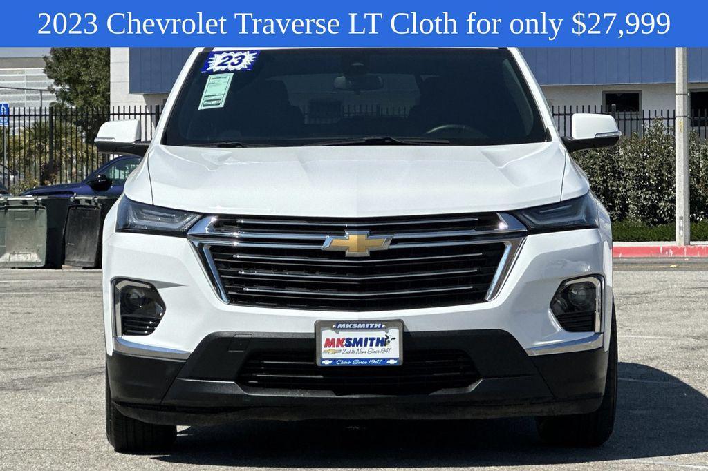 used 2023 Chevrolet Traverse car, priced at $27,999