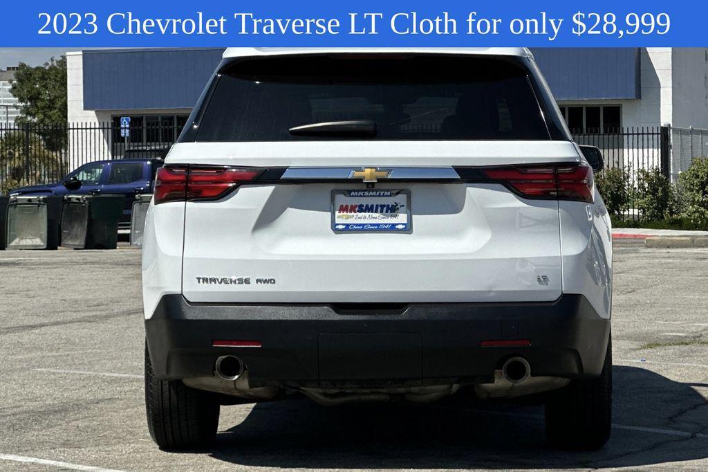 used 2023 Chevrolet Traverse car, priced at $28,999