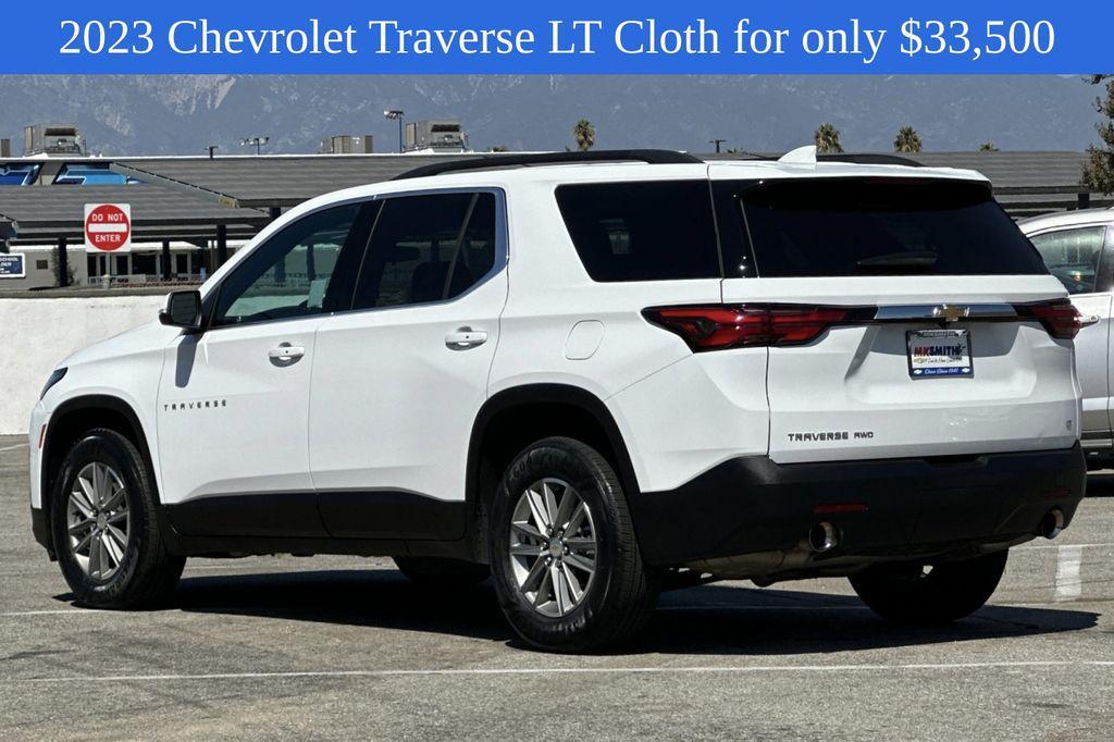 used 2023 Chevrolet Traverse car, priced at $33,500