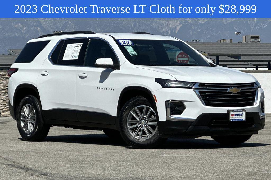 used 2023 Chevrolet Traverse car, priced at $28,999