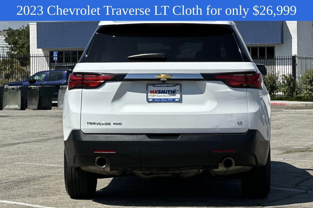 used 2023 Chevrolet Traverse car, priced at $26,999