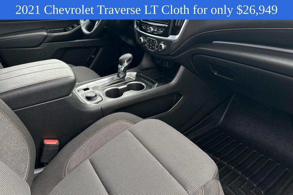 used 2021 Chevrolet Traverse car, priced at $26,949