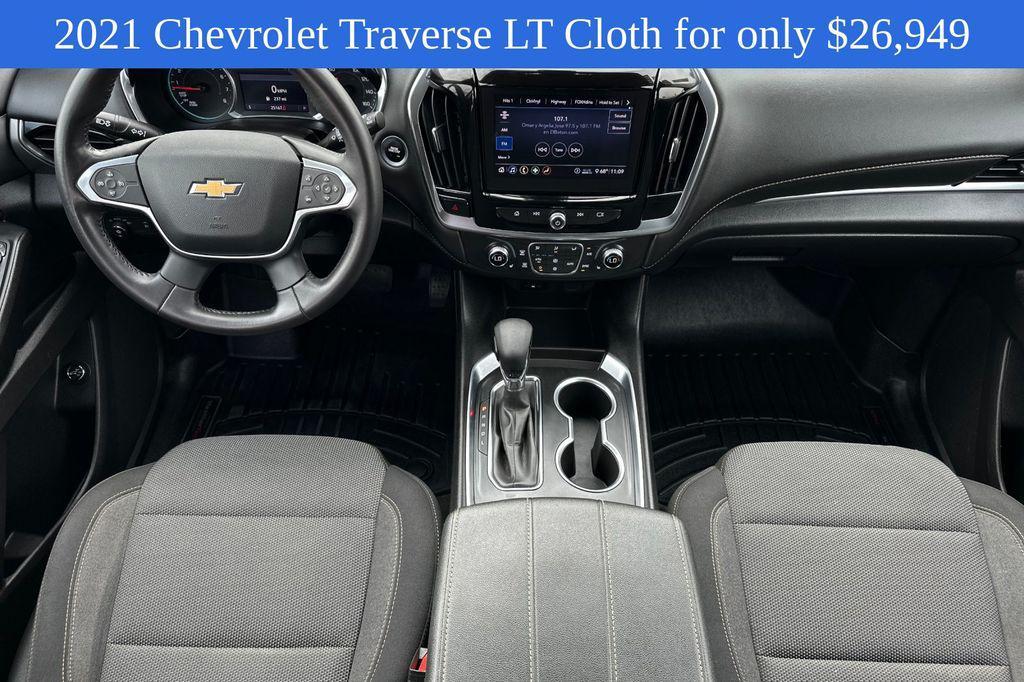 used 2021 Chevrolet Traverse car, priced at $26,949